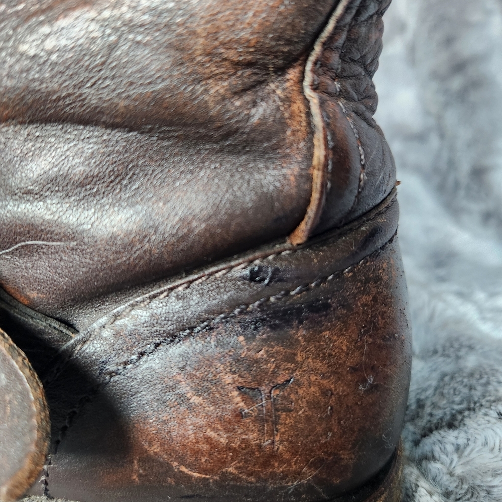 Frye Veronica Tall Moto Boot SZ 7 - Picture 5 of 6